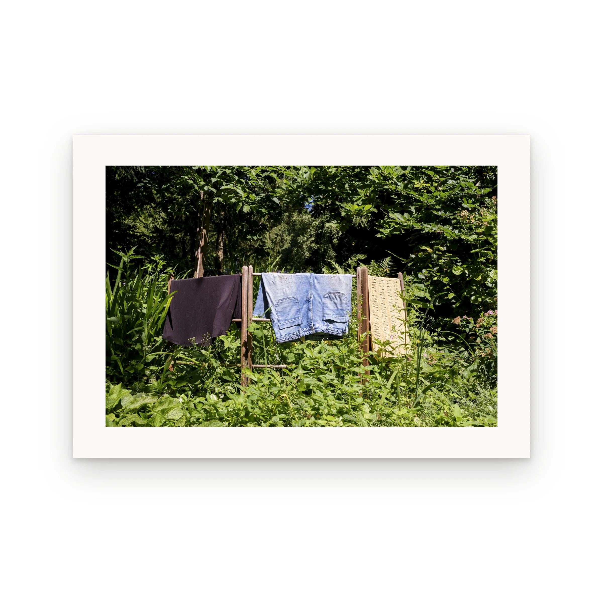 Fine art print: Laundry, only with the book